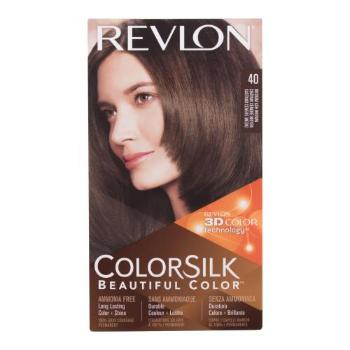 Revlon Colorsilk Beautiful Color 59,1 ml barva na vlasy pro ženy 40 Medium Ash Brown na barvené vlasy; na všechny typy vlasů