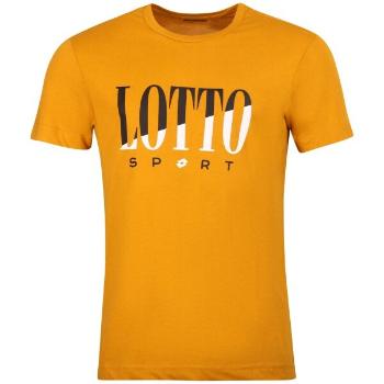 Lotto TEE SUPRA VI Pánské tričko, žlutá, velikost L