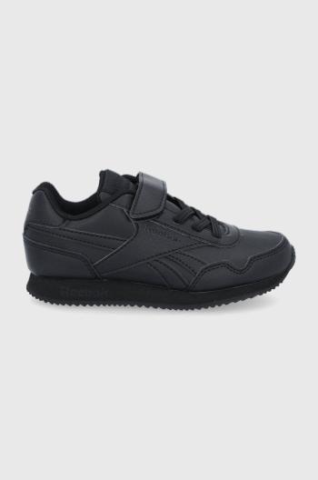 Dětské boty Reebok Classic FV1491 černá barva