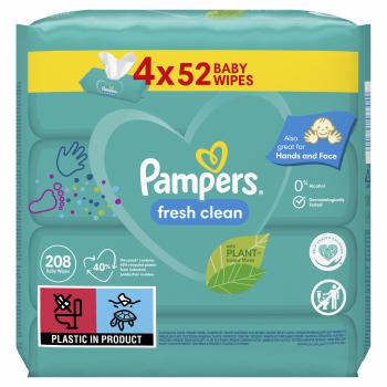Pampers ubrousky Fresh Clean 4 x 52 ks