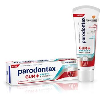 PARODONTAX Whitening  pro dásně + dech & citlivé zuby 75 ml (5054563120434)