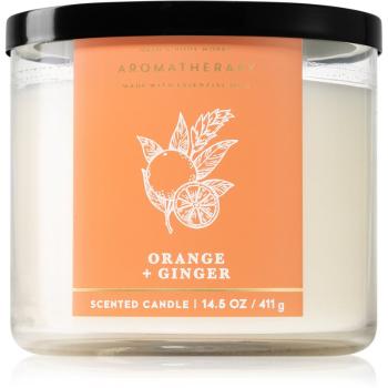 Bath & Body Works Orange & Ginger vonná svíčka 411 g