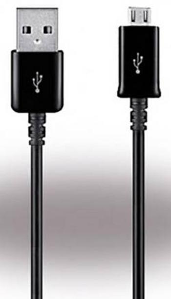 Kabel pro mobilní telefon Samsung ECBDU4ABE, [1x USB zástrčka (M) - 1x microUSB zástrčka], 1.00 m, černá