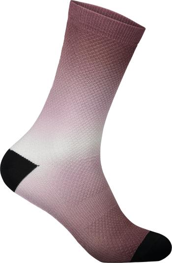 POC Essential Print Sock Long - gradient garnet red 37-39