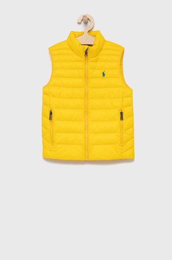 Dětská vesta Polo Ralph Lauren žlutá barva