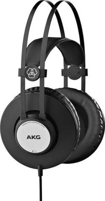 Studiové sluchátka Over Ear AKG Harman K72 AKGK72, černá, stříbrná