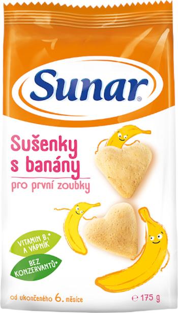 Sunar Sušenky s banány 175 g