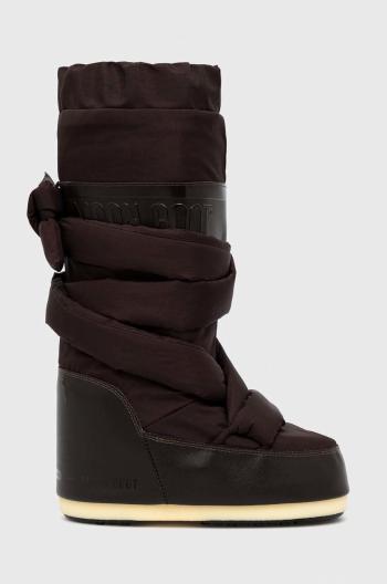 Sněhule Moon Boot Icon Mega Lace hnědá barva