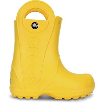 Crocs HANDLE IT RAIN BOOT KIDS Dětské holínky, žlutá, velikost 23/24