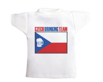 Tričko na láhev Czech drinking team
