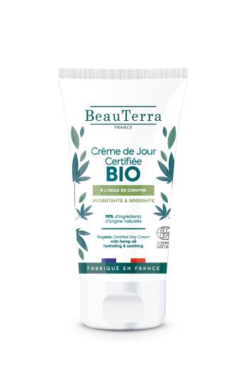 BeauTerra Denní krém Aloe vera a konopí BIO 50 ml