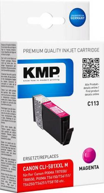 Ink náplň do tiskárny KMP C113 1578,0206, kompatibilní, purppurová