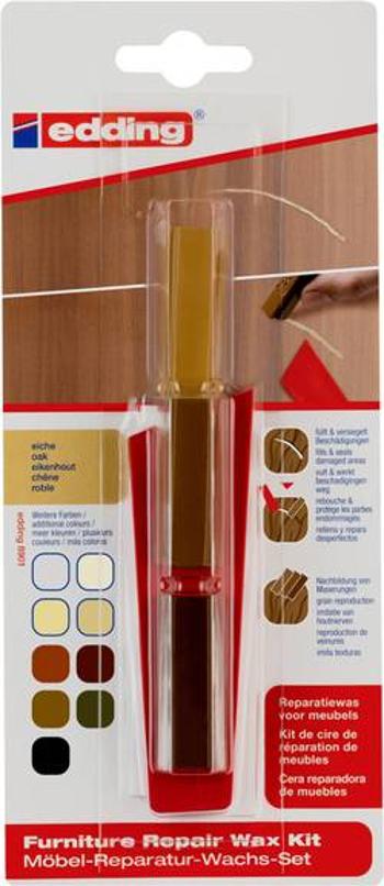 Edding 8901, 4-8901-1-4603 Vosková sada na opravu nábytku, dub