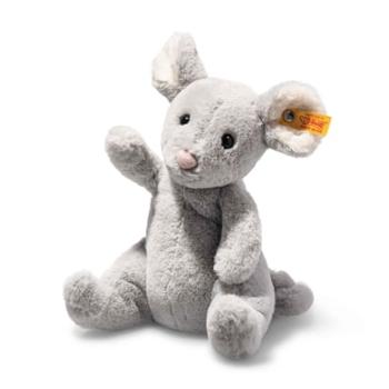 Steiff Soft Cuddly Friends Sýrová myš modrošedá sedící, 19 cm