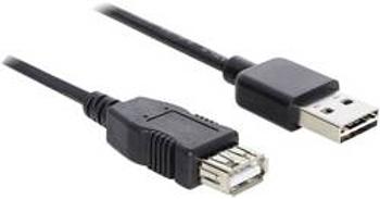 USB 2.0 kabel Delock 83373, 5.00 m, černá