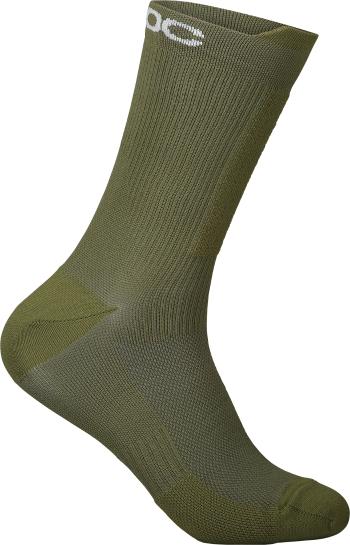 POC Lithe MTB Sock Mid - epidote green 43-45