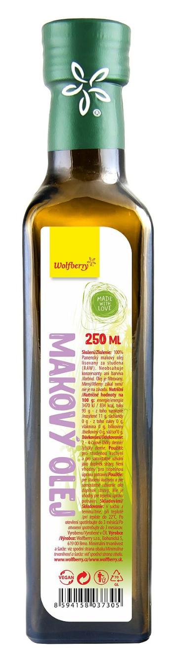 Wolfberry Makový olej 250 ml