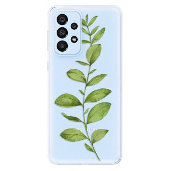 Odolné silikonové pouzdro iSaprio - Green Plant 01 - Samsung Galaxy A33 5G