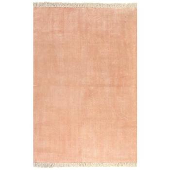 Koberec Kilim bavlněný 120x180 cm růžový (246540)