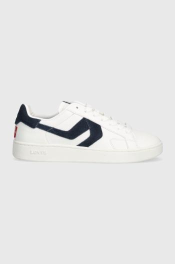 Sneakers boty Levi's SWIFT S bílá barva, 235659.151