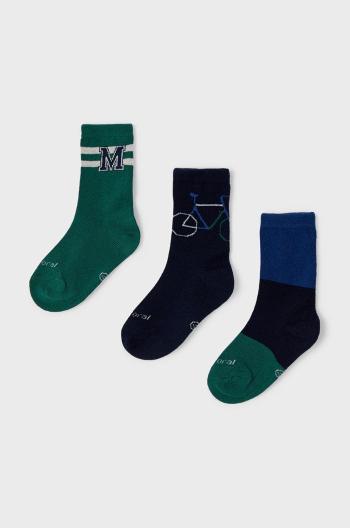 Dětské ponožky Mayoral zelená barva