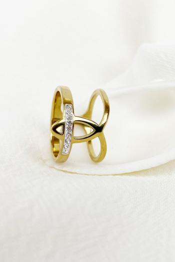 Prsten ve zlaté barvě Anita