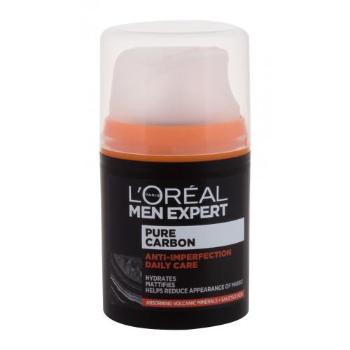 L'Oréal Paris Men Expert Pure Carbon Anti-Imperfection Daily Care 50 ml denní pleťový krém na smíšenou pleť; na mastnou pleť; na dehydratovanou pleť