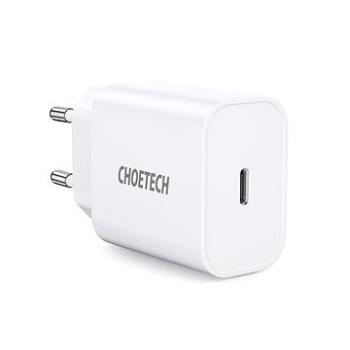 ChoeTech USB-C PD 20W Fast Charger White (Q5004)