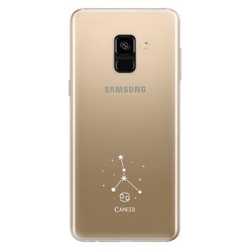 Odolné silikonové pouzdro iSaprio - čiré - Rak - Samsung Galaxy A8 2018