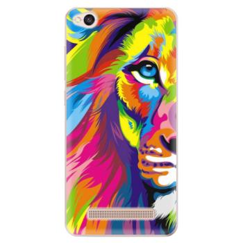 Odolné silikonové pouzdro iSaprio - Rainbow Lion - Xiaomi Redmi 4A