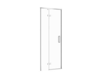 CERSANIT Sprchové dveře LARGA chrom 80X195, levé, čiré sklo S932-119