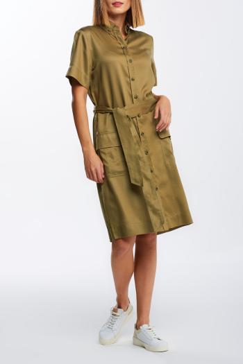 ŠATY GANT D2. SAFARI SS SHIRT DRESS zelená 36