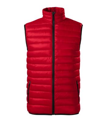 MALFINI Pánská prošívaná vesta Everest - Jasně červená | XL