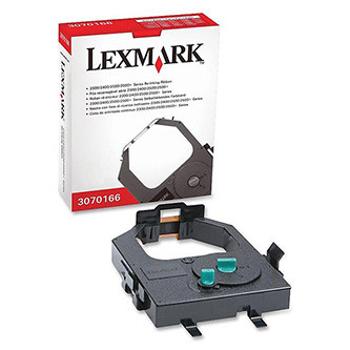 Lexmark originální páska do tiskárny štítků, 3070166, černý tisk/bílý podklad