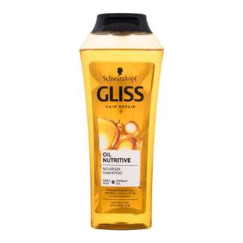 Schwarzkopf Gliss Oil Nutritive Shampoo 400 ml šampon pro ženy na roztřepené konečky