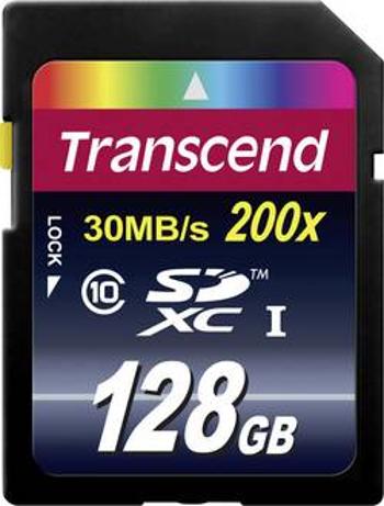 Paměťová karta SDXC, 128 GB, Transcend Premium TS128GSDXC10, Class 10