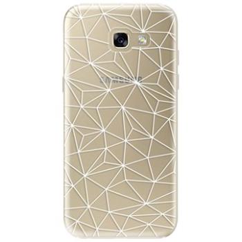 iSaprio Abstract Triangles 03 - white pro Samsung Galaxy A5 (2017) (trian03w-TPU2_A5-2017)