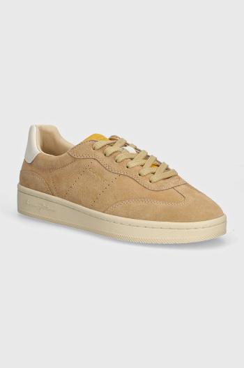 Semišové sneakers boty Gant PREPLA béžová barva, 29533649 G146