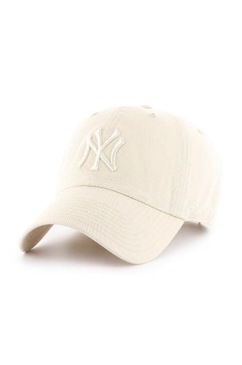 Čepice 47brand MLB New York Yankees růžová barva, s aplikací, B-RGW17GWSNL-NTA