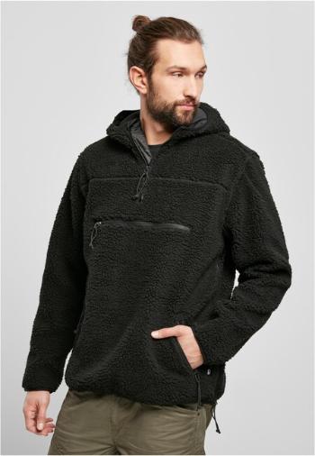 Brandit Teddyfleece Worker Pullover Jacket black - 7XL