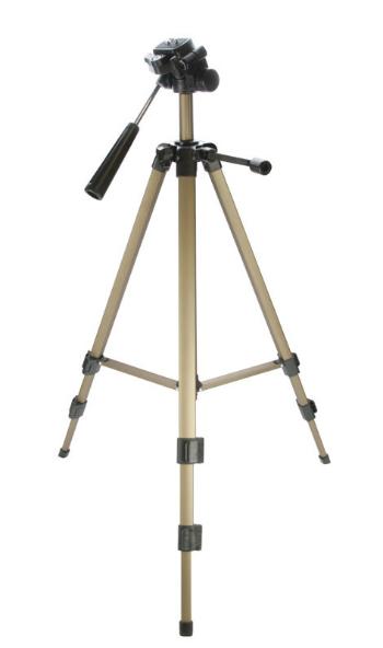 Doerr Stativ LITTLE JOE (49-122 cm, 700 g, max.2, 5kg, 3D hlava, stříbrný)