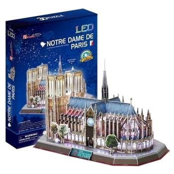 Cubicfun Svítící 3D puzzle Notre Dame 149 dílků (6944588205096)