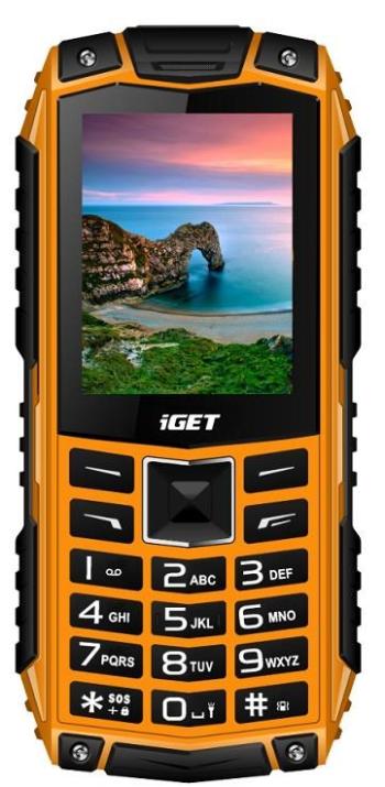 iGET Defender D10, Dual SIM, Orange