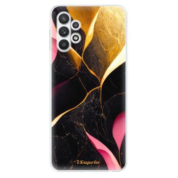 Odolné silikonové pouzdro iSaprio - Gold Pink Marble - Samsung Galaxy A32 5G