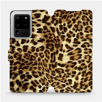 Flipové pouzdro na mobil Samsung Galaxy S20 Ultra - VA33P Leopardí vzor (5903516172955)