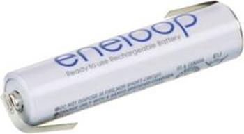 Akumulátor s pájecími kontaktyNiMH Sanyo eneloop AAA, 1,2 V , 800 mAh