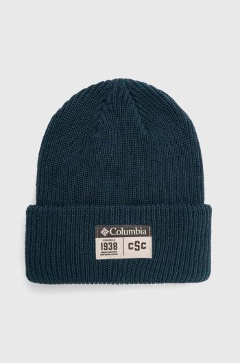 Čepice Columbia Lost Lager II Beanie tyrkysová barva, 1975921