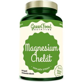 GreenFood Nutrition Magnesium Chelát 90 kapslí (8594193921805)