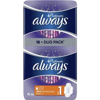 ALWAYS Platinum Ultra Normal Plus Duopack 16 ks (8001090444912)