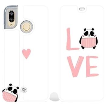 Flipové pouzdro na mobil Huawei P20 Lite - MH09S Panda LOVE (5903226750566)